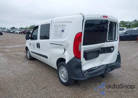 2016 Ram Promaster City Tradesman z USA, uszkodzony, nr VIN ZFBERFAT3G6B18838